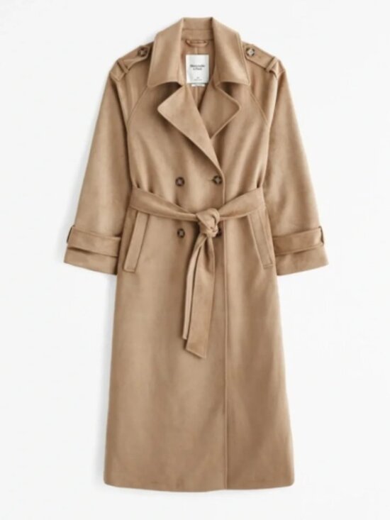 Abercrombie & Fitch Jackets & Blazers - Abercrombie & Fitch Suede Coat